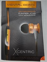 NEW Mental Beats X Centric Earbuds with Microphone
