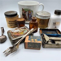 Vintage & Antique Shaving / Pharmacy Lot