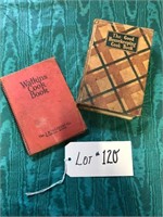 Vintage Cook/medicine Books