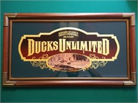 Ducks Unlimited Framed Wildlife Picture 29.5in