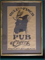 Bull & Finch Pub "Cheers TV Show" Boston Framed