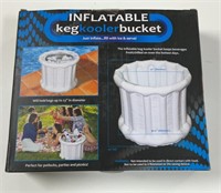 2 inflatable keg cooler buckets
