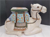 Ceramic Camel Side Table 22 x 17" high