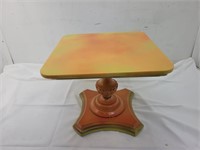 Marble Top Side Table 22x17"t