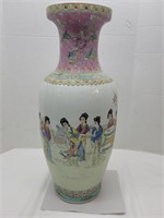 Oriental / Umbrella Holder  Vase 24" w Girls