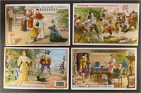 TYPE CARDS: 4 x Scarce KNORR Trade Cards (1900)