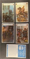 MYTHOLOGY: 5 x Scarce DIAMANTINE Trade Cards 1910
