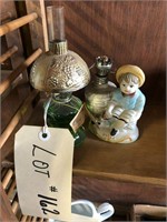 Oil Lamp and Perfume Bottle