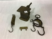 Lot of 4 including Sm. Triner USPO Scale-Chicago,
