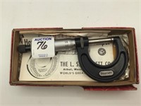 L.S. Starrett Co. Micrometer Caliper