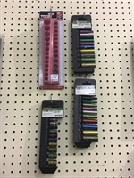 Lot of 4 Including 3-Pittsburgh Socket Sets in