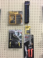 Lot of 5 Tool Related Items-New In Packages