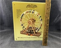 Musical Lighted Ferris Wheel & 7 Antique Books