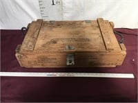 Wood Military Ammunition Box For Cannons