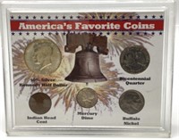 America favorite coin set