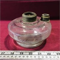 Small Glass Kerosene Lamp (Antique)