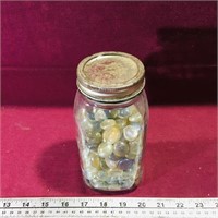 Mason Jar With Decorative Beads