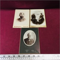 Lot Of 3 Antique Photographs