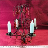 Cast Iron Ceiling Candleabra (Vintage)