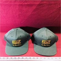 Lot Of 2 Kent Building Supplies Hats