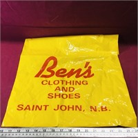 Ben's Clothing & Shoes Saint John NB Shop Bag