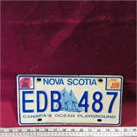 2009 Nova Scotia License Plate