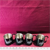 Lot Of 4 Kilbeggan Metal Cups (Small)