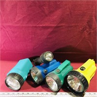 Lot Of 5 Assorted Portable Flashlights