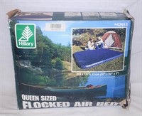 Queen size air bed.