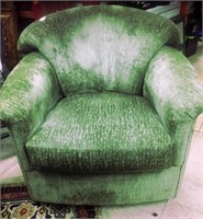 Apple Green Swivel Rocker Chair