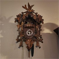 Vintage Cuendet Cuckoo Clock