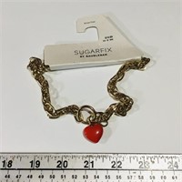 Costume Jewelry Heart Necklace