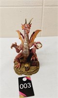 Vintage Medieval Legends Purple Dragon