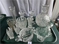 Lot of Cut Glass and Crystal 1