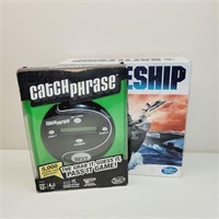 Battleship & NEW Catch Phrase - Hasbro Gaming