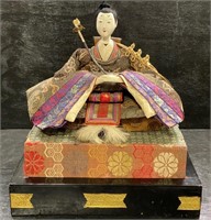Vintage Japanese Taisho Samurai Doll