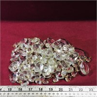 Large Lot Of Chandelier Crystals