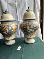 Italian Ceramic Urns