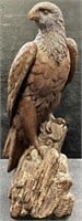 Red Mill Hand Carved Eagle Sculpture