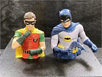 Batman & Robin Vinyl Bust Banks