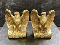 Metal Eagle Bookends