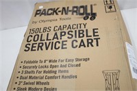Pack-N-Roll Collapsible Service Cart