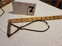Antique Ice Tongs marked Cold Storage Company