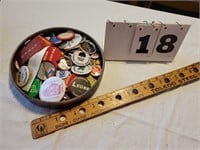 Tray of Vintage Buttons - Including Regan