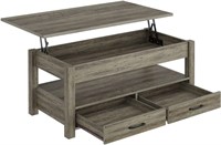 Rolanstar Coffee Table, Lift Top, Washed oak