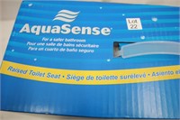 AquaSense Raisd Toilet Seat