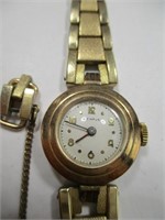 BENRUS Gold Tone Ladies Wrist Watch