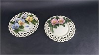 Floral Home Decorative Plates
