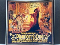 Carla Laemmle Phantom of the Opera autograph