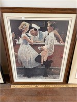 Norman Rockwell Print